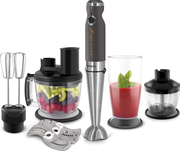 Sencor Sono Chef SHB 5501CH EUE3 - Handmixer - 1200 W - grå