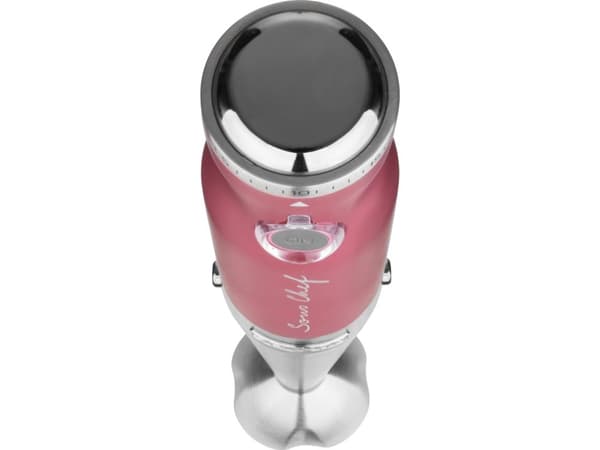 Sencor SHB 5604RD, Stavmixer, 0,8 l, Pulsfunktion, 1,2 m, 1200 W, Röd, Rostfritt stål