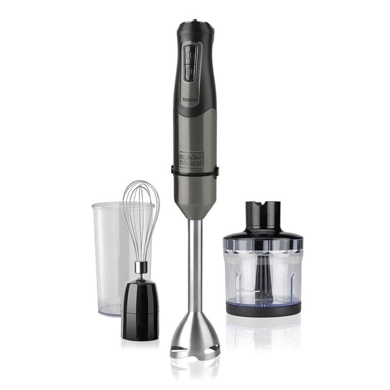 Black+Decker Stavmixer Med Tillbehör 1000W