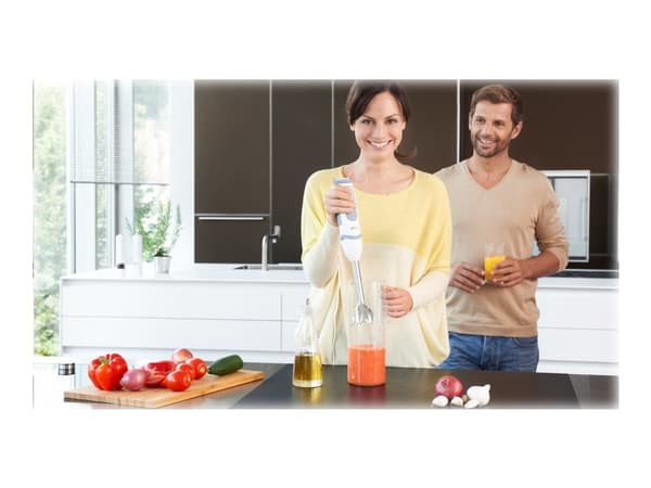 Braun MQ 5235 WH 0,5 l Mixer för matlagning 1000 W Grå, Vit