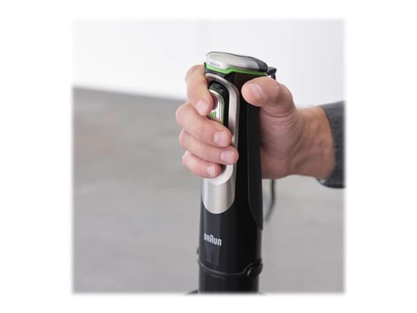 Braun MultiQuick 9 MQ 9135XI 0,6 l Stavmixer 1200 W Svart, Rostfritt stål