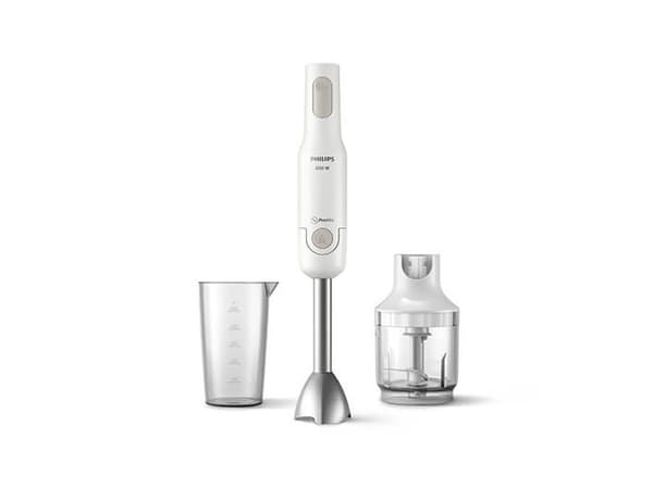 Philips Daily Collection HR2535/00 ProMix-sauvasekoitin, Upotettava sekoitin, 650 W, Harmaa, Valkoinen