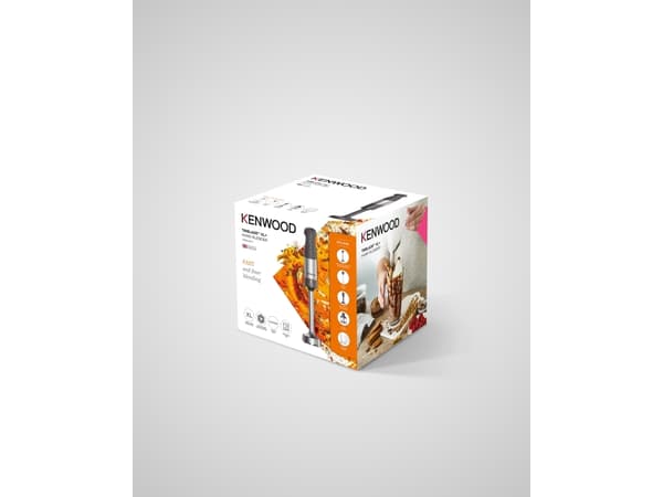 Kenwood Triblade XL + HBM60.307GY - Håndmikser - 1 kW - grå