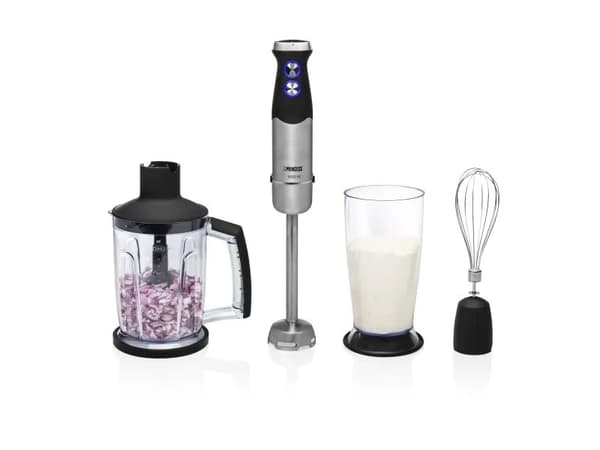 Princess 221221, Stavmixer, 0,8 l, 1000 W, Svart, Rostfritt stål