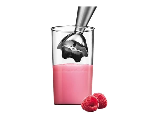 Braun MQ 3000 Smoothie, Upotettava sekoitin, 0,6 L, 700 W, Sininen, Valkoinen