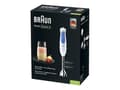 Pikkukuva 1 / 5: Braun MQ 3000 Smoothie, Upotettava sekoitin, 0,6 L, 700 W, Sininen, Valkoinen