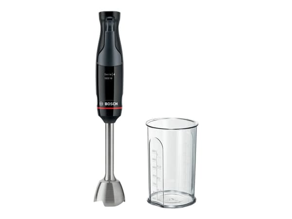Bosch Serie | 4 ErgoMaster MSM4B610 - Handmixer - 1 kW - piano black/anthracite