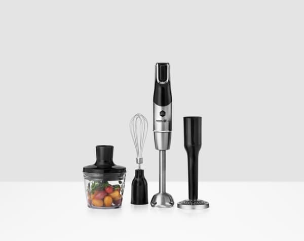 OBH Nordica InfinyForce Pro, Stavmixer, 1200 W, Svart, Rostfritt stål
