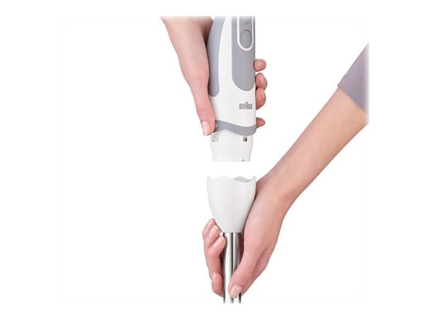Braun Multiquick 5 Vario MQ 5235 WH - Handmixer - 1 kW - vit / grå