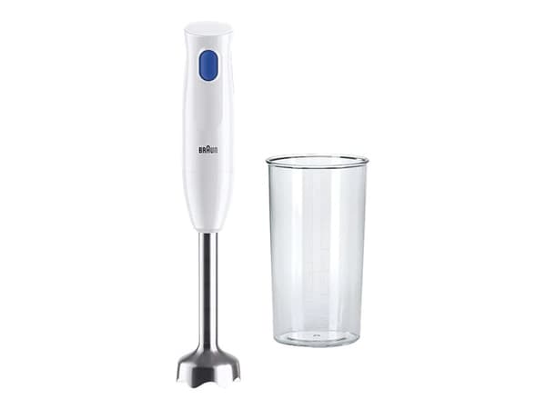 Braun MultiQuick 1 MQ10.001M, Upotettava sekoitin, 0,6 L, 1,2 m, 450 W, Sininen, Valkoinen