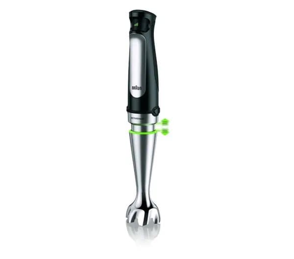 Braun Multiquick 7 MQ 7087X - Handmixer - 1 kW - "high-end"-svart/borstat rostfritt stål