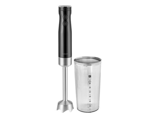 ZWILLING 53104-901-0, Stavmixer, 0,6 l, Pulsfunktion, 1,2 m, 800 W, Svart, Rostfritt stål