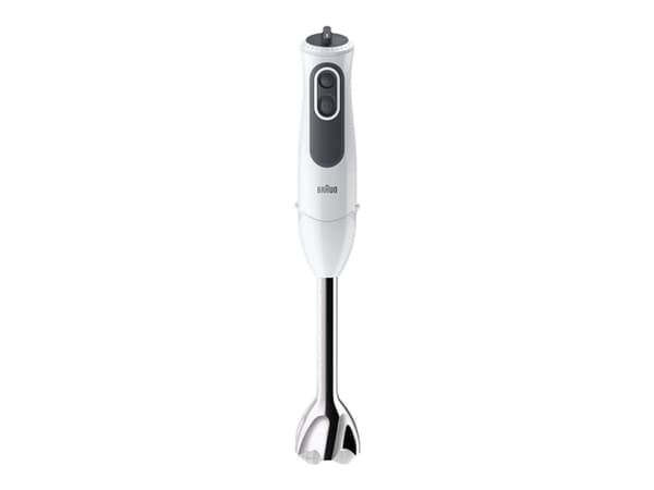 Braun Multiquick 3 MQ 3137 Sauce+ - Håndmikser - 750 W - hvit/grå