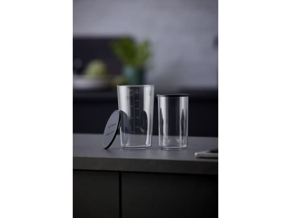 Bamix 450.050, Sett, 0,6 l, Gjennomsiktig, Universell, 2 stykker