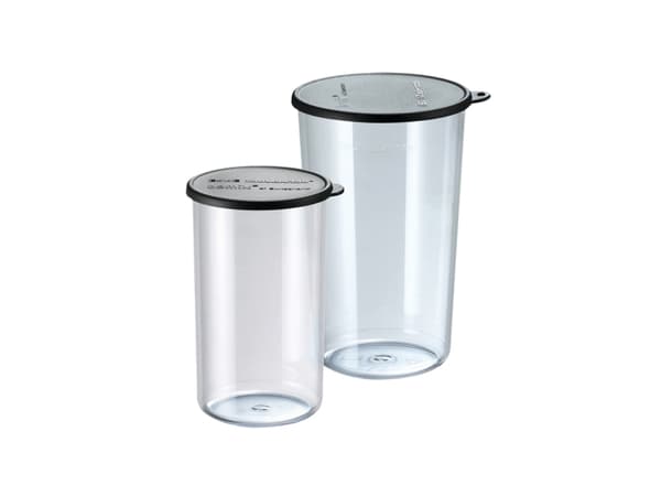 Bamix 450.050, Sett, 0,6 l, Gjennomsiktig, Universell, 2 stykker