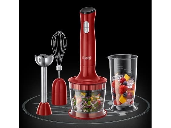 Russell Hobbs Desire 24700-56 3 i 1 - Stavmixer - 500 W - röd/svart