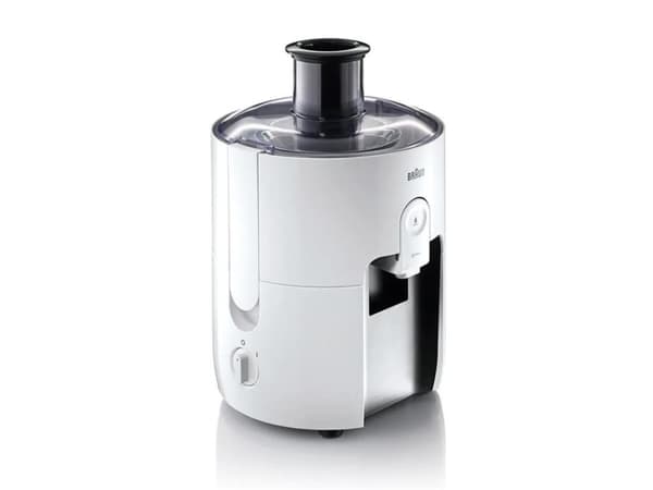 Braun SJ3100, Fruktpress, Svart, Vit, Steg, 1,25 L, 5,5 cm, 0,75 ml