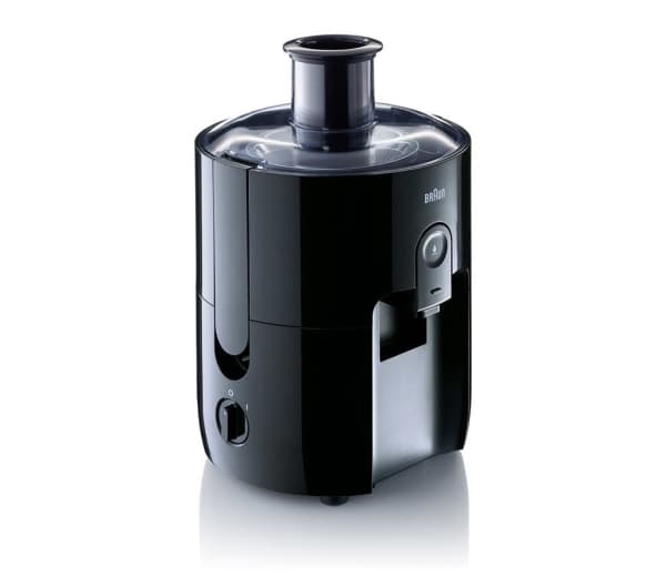 Braun SJ 3100, Juicecentrifug, Svart, Trappstege, 1,25 l, 5,5 cm, 0,75 ml