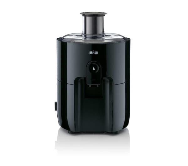 Braun SJ 3100, Juicecentrifug, Svart, Trappstege, 1,25 l, 5,5 cm, 0,75 ml