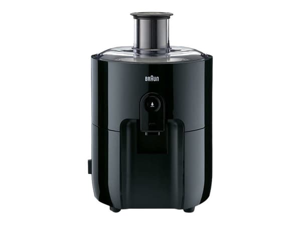 Braun SJ 3100, Juicecentrifug, Svart, Trappstege, 1,25 l, 5,5 cm, 0,75 ml