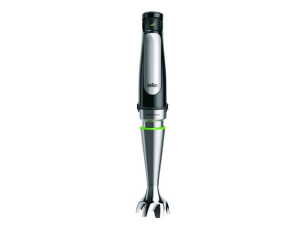 Braun Multiquick 7 MQ 7075X - Handmixer - 1 kW - premiumsvart/borstat rostfritt stål