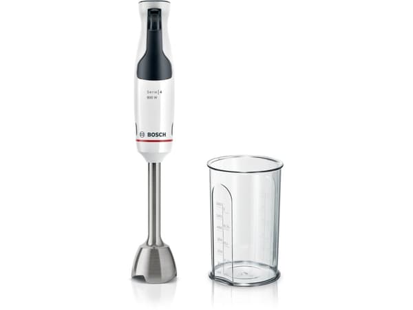 Bosch-sarja | 4 ErgoMaster MSM4W410 - Sauvasekoitin - 800 W - valkoinen/antrasiittipunainen