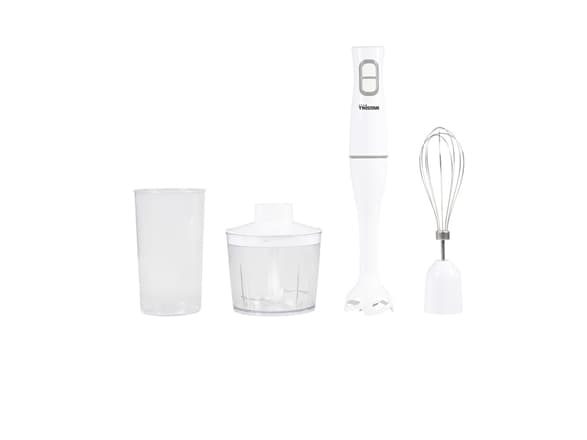 Tristar MX-4851, Bärbar mixer, 0,7 L, Impulsfunktion, 1 m, 350 W, Vit