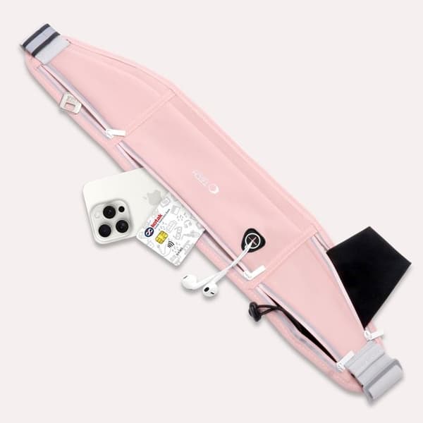Tech-Protect M3 Universal Sport Midjeväska - Rosa