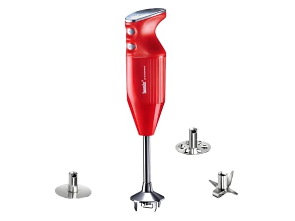 Bamix Prime, Immersionsmixer, 250 W, Röd