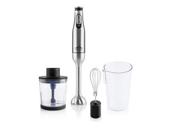 Eta 321590000, Stav Mikser, 0,6 l, Pulsfunksjon, 1,2 m, 1200 W, Sort, Satin Stål
