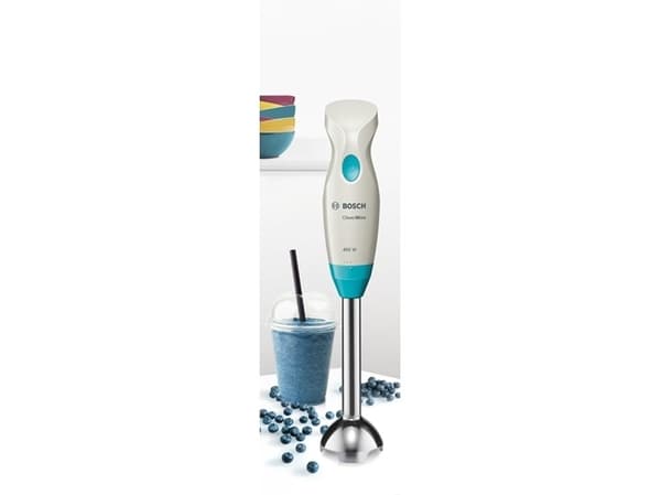 Bosch MSM2410D, Knappar, Stavmixer, Blå, Grå, 1,5 m, CE, Plast