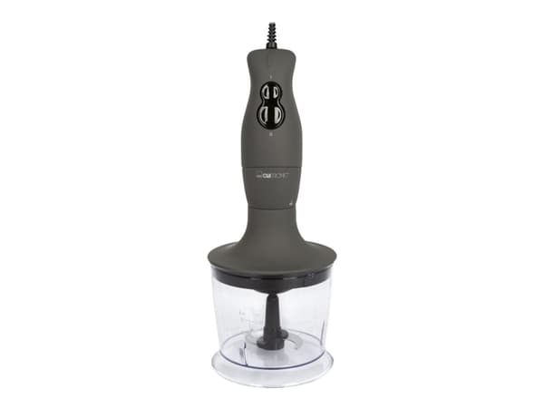 Clatronic SMS 3777 - Handmixer - 400 W - titanium/stainless steel