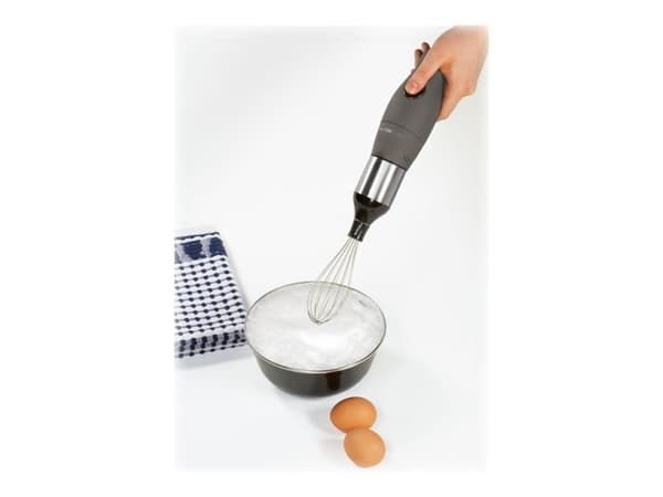 Clatronic SMS 3777 - Handmixer - 400 W - titanium/stainless steel