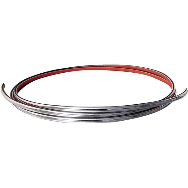 Eufab 30182 Bil prydnadslist Krom (L x B) 2.45 m x 21 mm