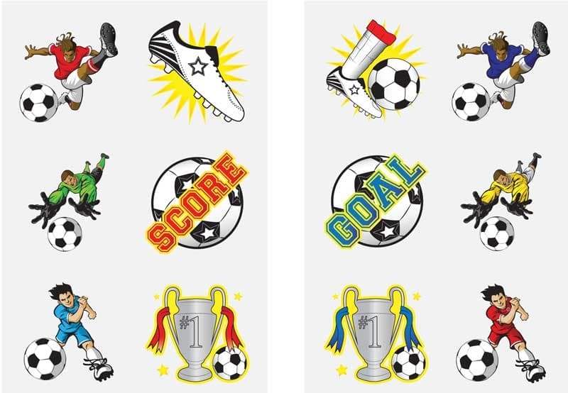 60 st BØRN tatoveringer FODBOLD tatovering Tattoo