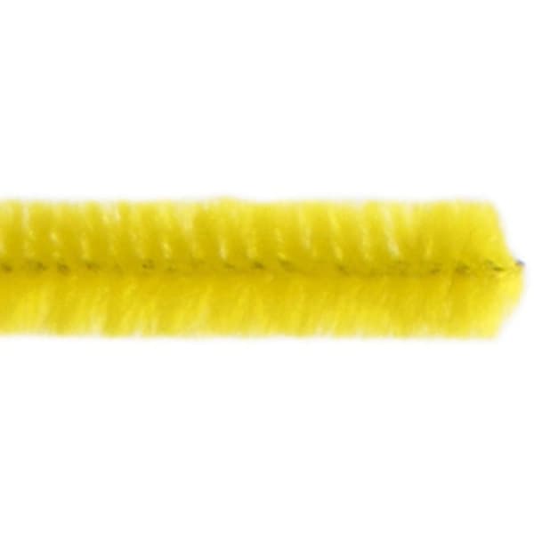 Piperenser, L: 30 cm, tykkelse 6 mm, gul, 50 stk./ 1 pk.