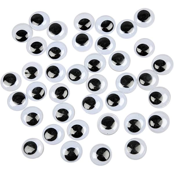 Rulleøyne, uten lim, dia. 20 mm, 500 stk./ 1 pk.