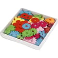 Miniatyrbillede 5 af 5: Filtblomster, str. 35x45 mm, tykkelse 1,2 mm, 135 stk./ 1 pk.