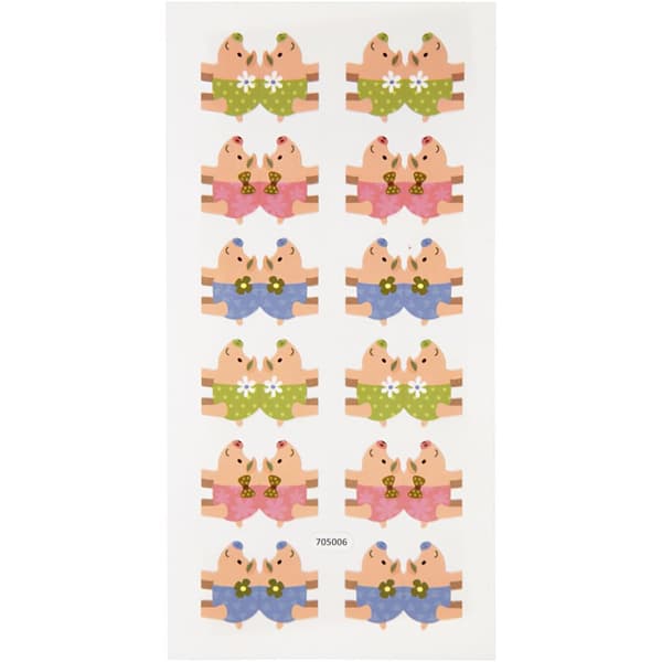 Index Stickers - 7,5x15 cm - 2x10 mixade ark