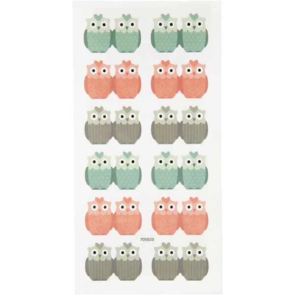 Index Stickers - 7,5x15 cm - 2x10 mixade ark