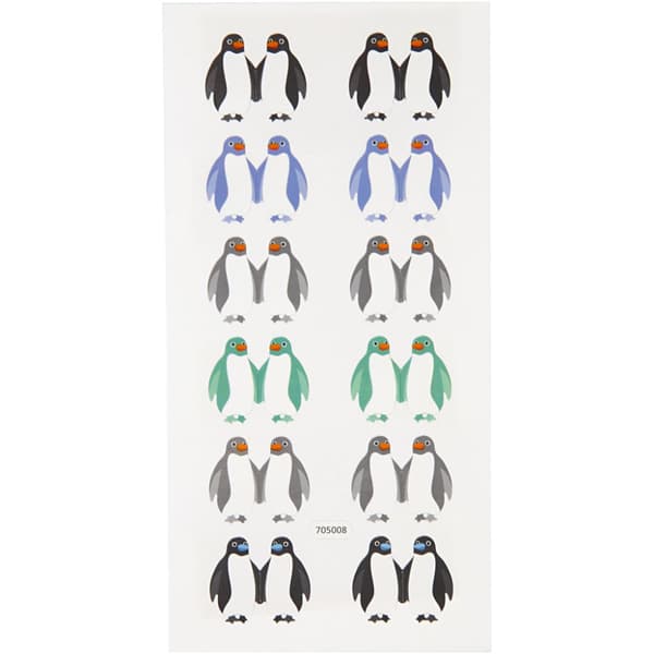 Index Stickers - 7,5x15 cm - 2x10 mixade ark