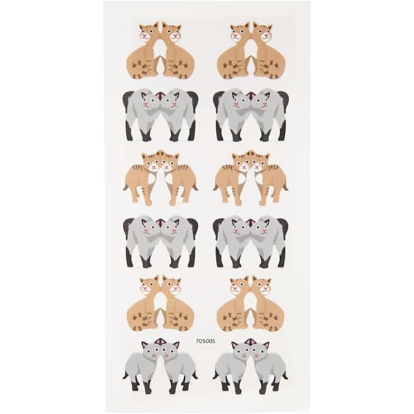Index Stickers - 7,5x15 cm - 2x10 mixade ark