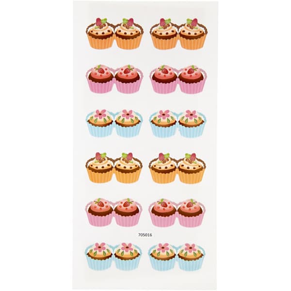 Index Stickers - 7,5x15 cm - 2x10 mixade ark