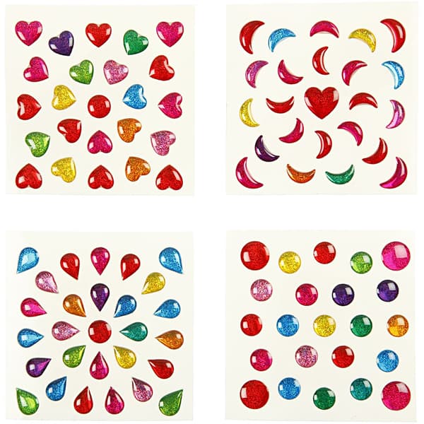 Storpack Ministickers - Roliga Former - 100 ark