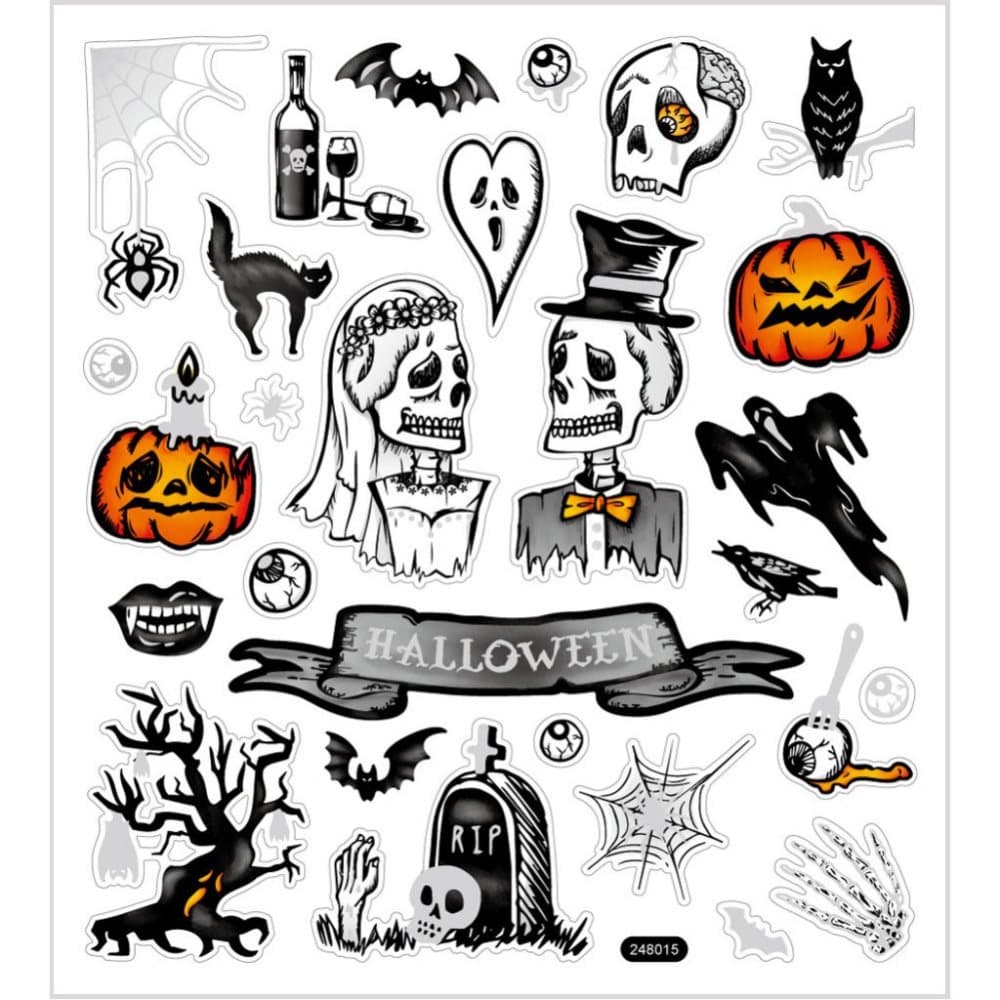 Stickers - 15 x 16,5 cm - Halloween