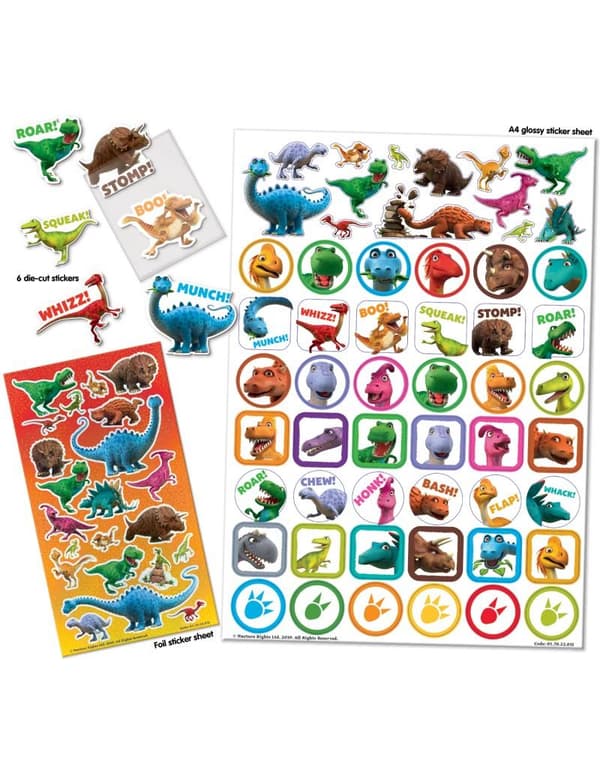 Dinosaur  Mega-paket Klistermärken