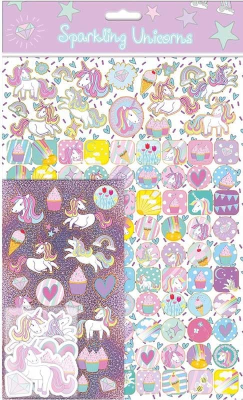 Unicorn megapack 150 klistermærker enhjørning stickers