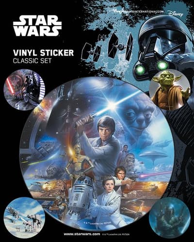 Vinyl Sticker Pack - Klistermärken - Star Wars (Classic)