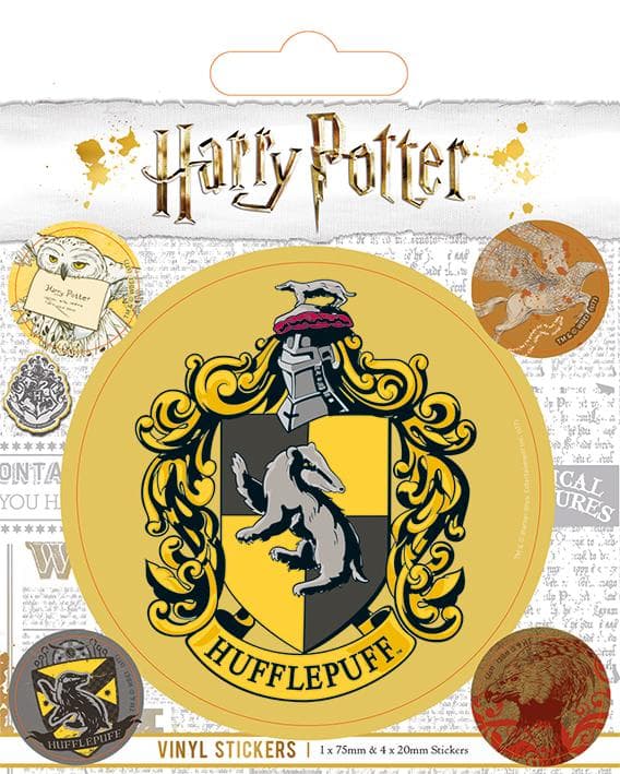 Vinyl Sticker Pack - Klistermärken - Harry Potter (Hufflepuff)