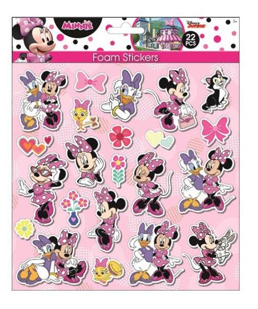 Disney skum klistermärken Minnie Mouse